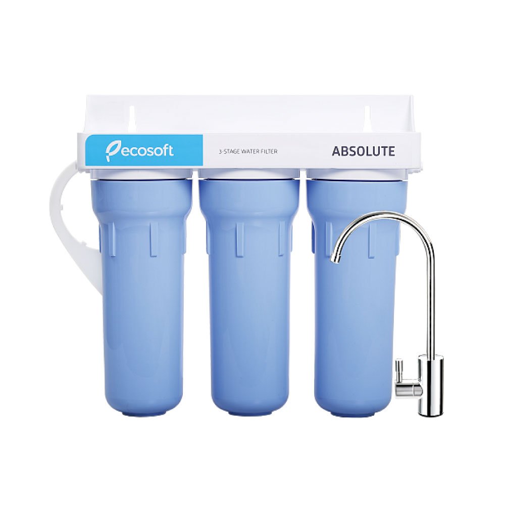 Aquafilter FP3-K1 3-Stage Under Sink Water Filtration System | Sediment & Carbon